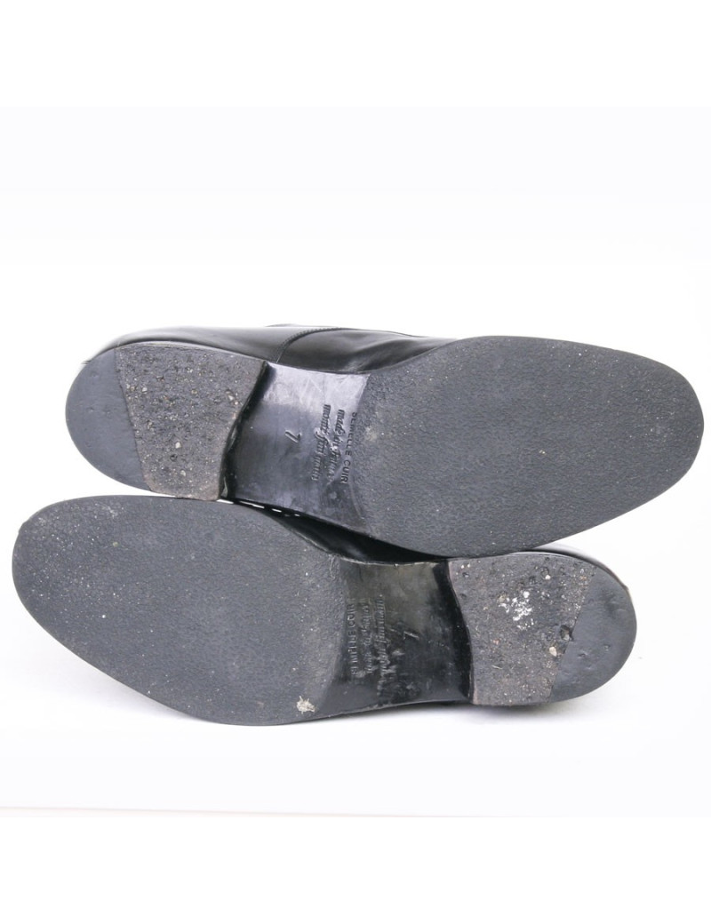 Mocassins ANATOMICA T 40 cuir lisse noir