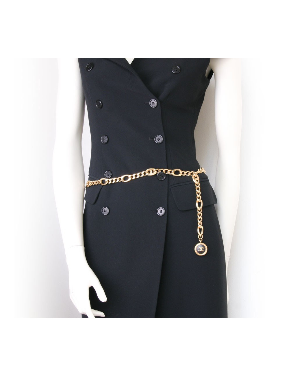 Ceinture CHANEL métal doré