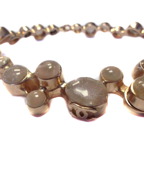 CHANEL "Paris-Bombay" necklace and bracelet set