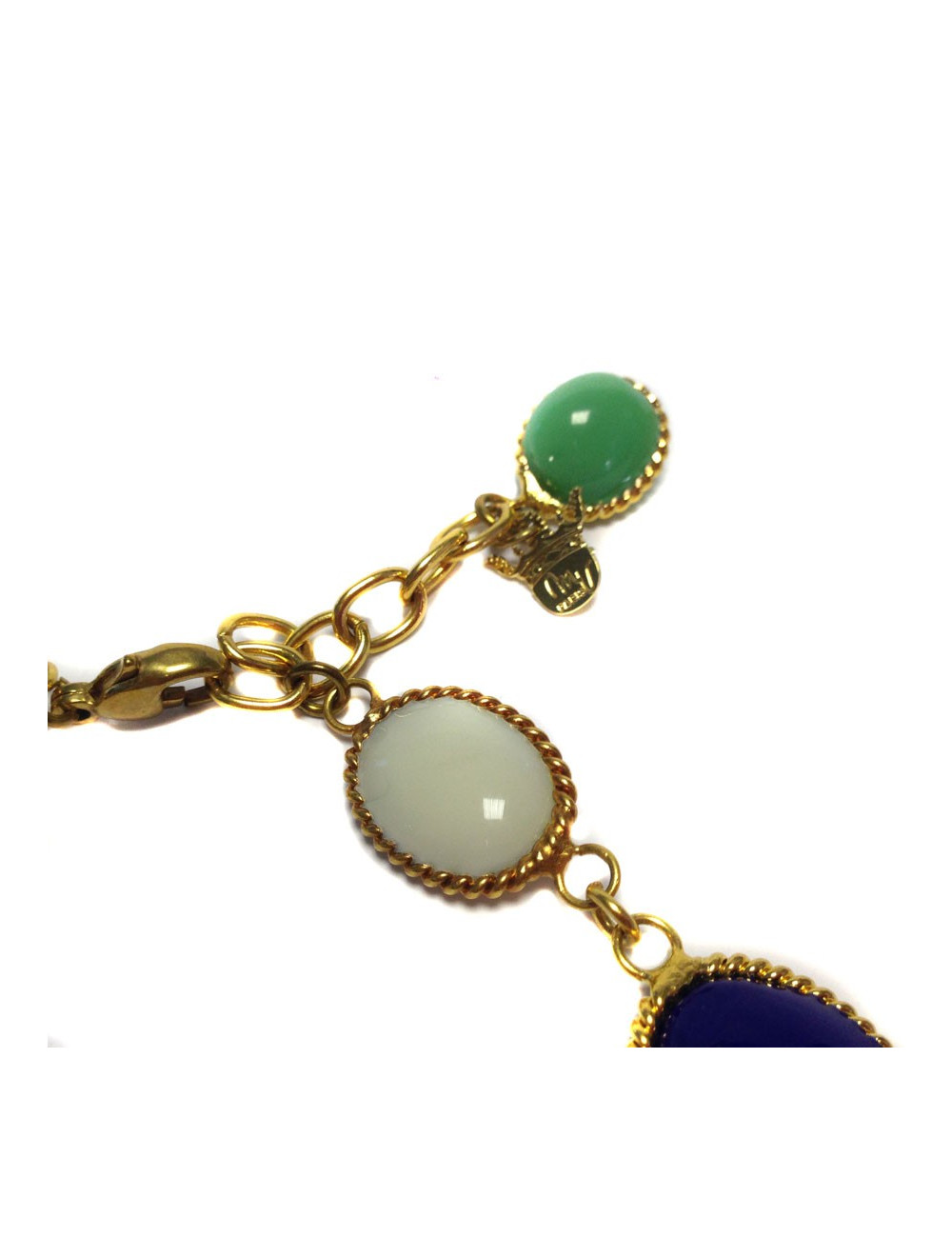 MARGUERITE of VALOIS "Waterfalls" multicoloured necklace