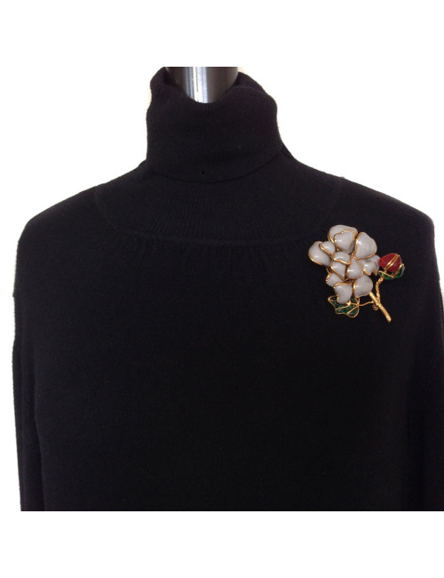 PIN seam MARGUERITE of VALOIS in glass paste