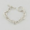 HERMES anchor chain bracelet