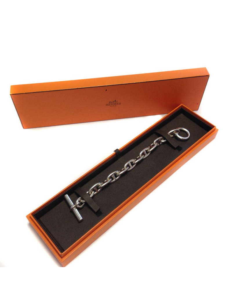 HERMES bracelet chain anchor