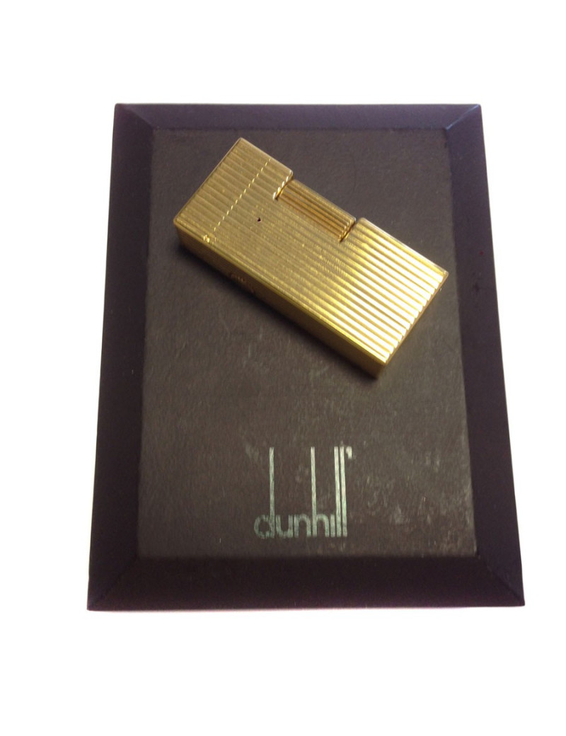 Briquet DUNHILL plaqué or