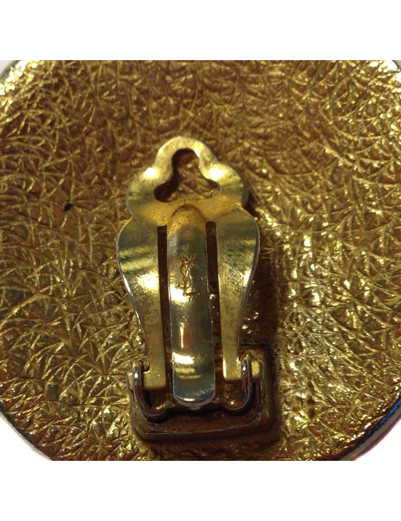 YVES SAINT LAURENT Vintage clip-on earrings