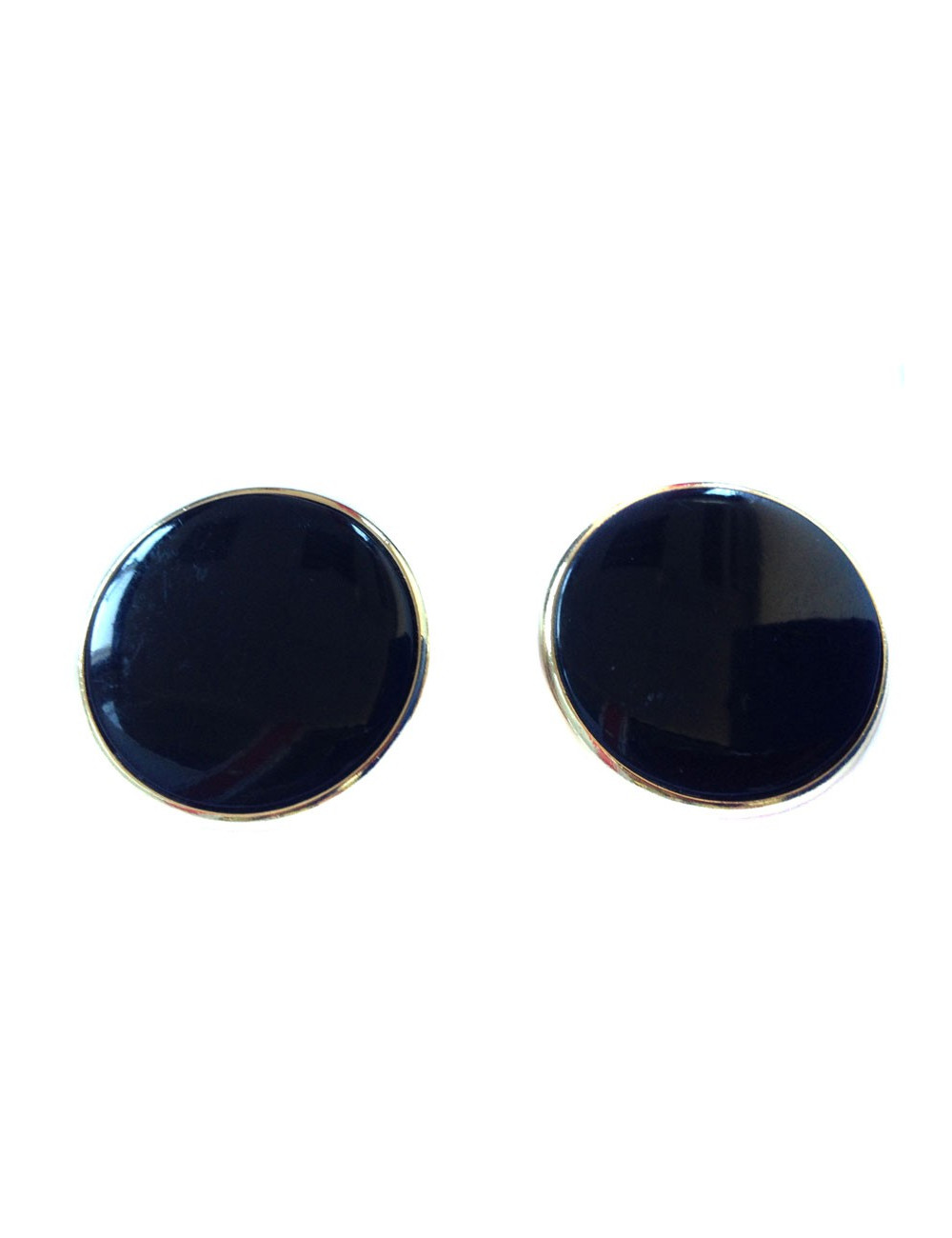 Boucles d'oreille clips YVES SAINT LAURENT Vintage