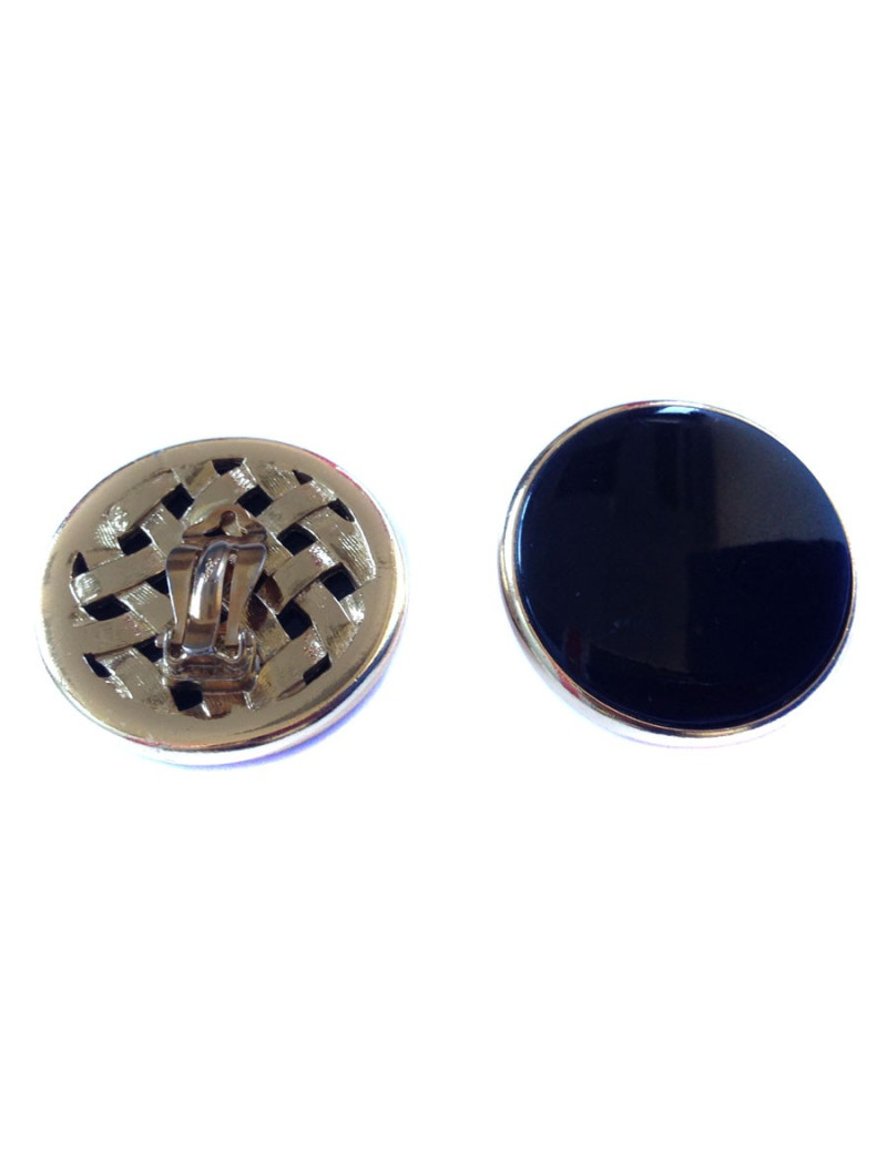 Boucles d'oreille clips YVES SAINT LAURENT Vintage