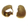  GOOSSENS Vintage clip-on earrings in gilded metal