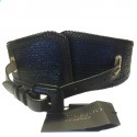BURBERRY PRORSUM belt in Brown, black and blue leather size 80 EU