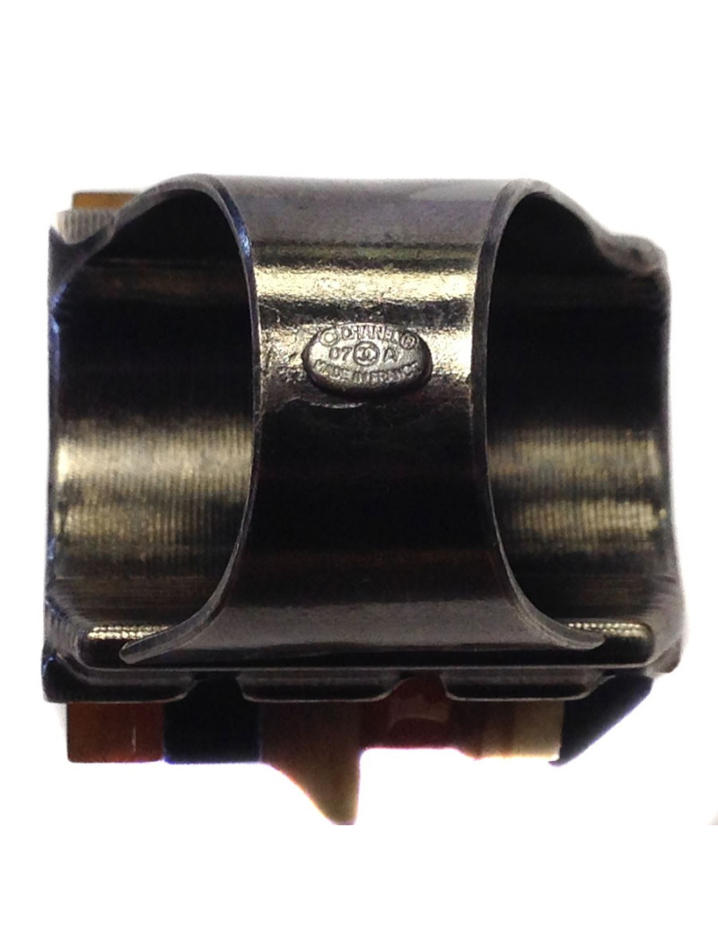 Ring CHANEL tiller 52 in ruthenium and resin