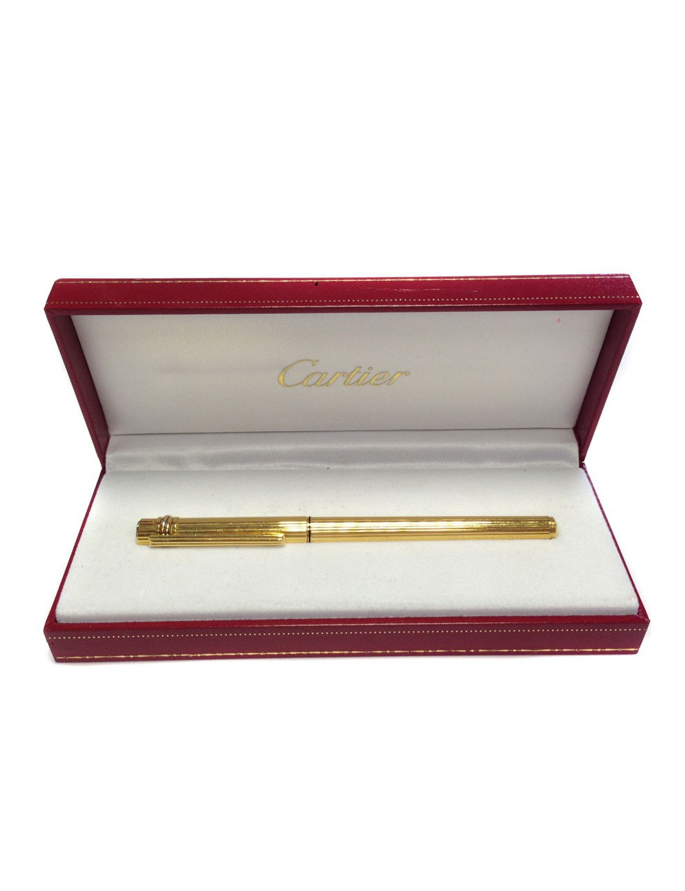 Stylo plume "Trinity" CARTIER plaqué or