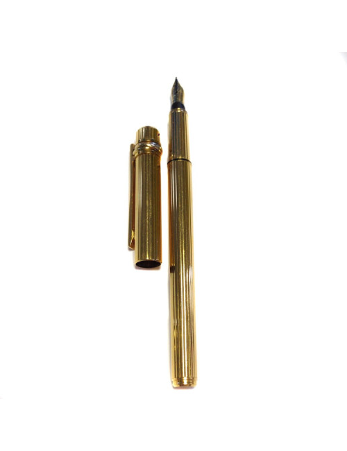 Stylo plume "Trinity" CARTIER plaqué or