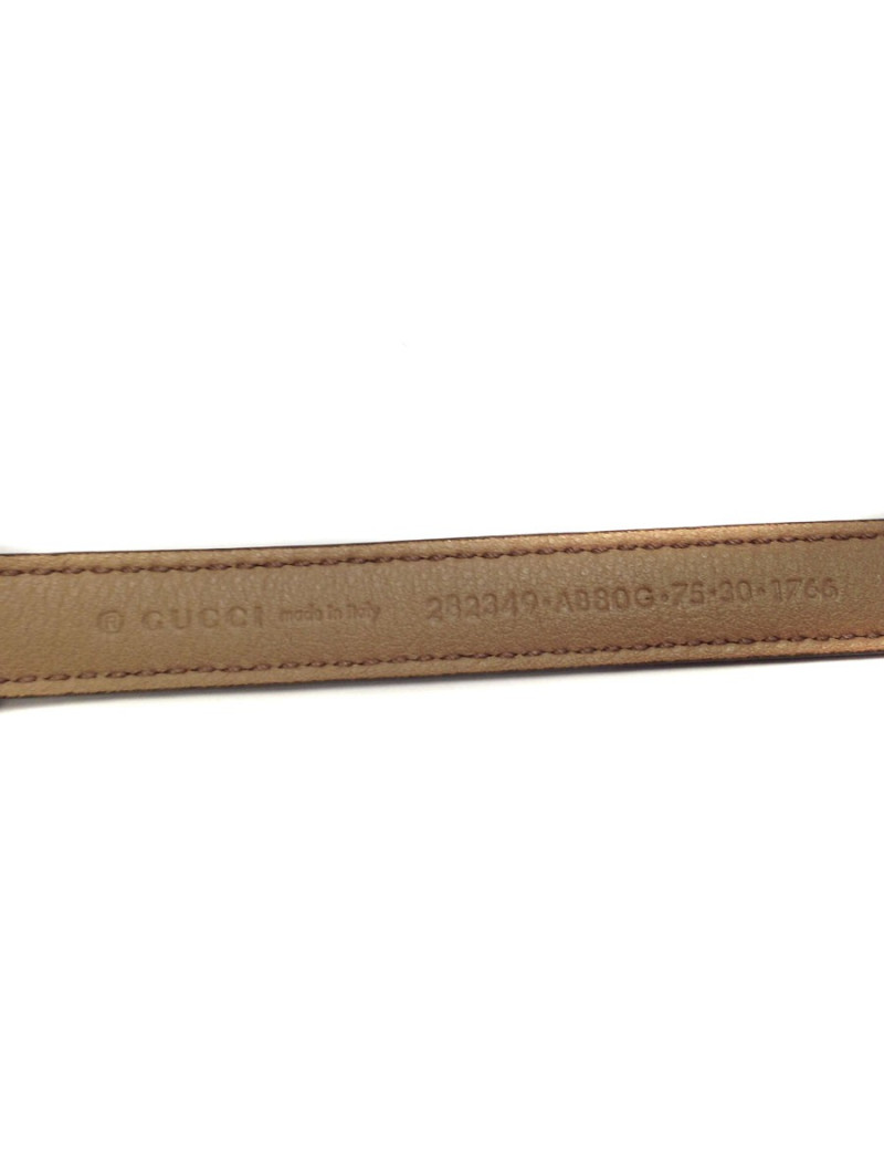 Belt GUCCI loop "JAWS"