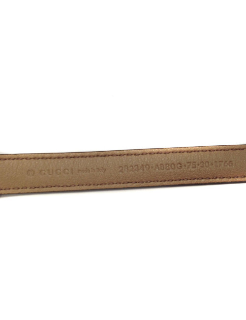 Ceinture GUCCI  boucle "mors"