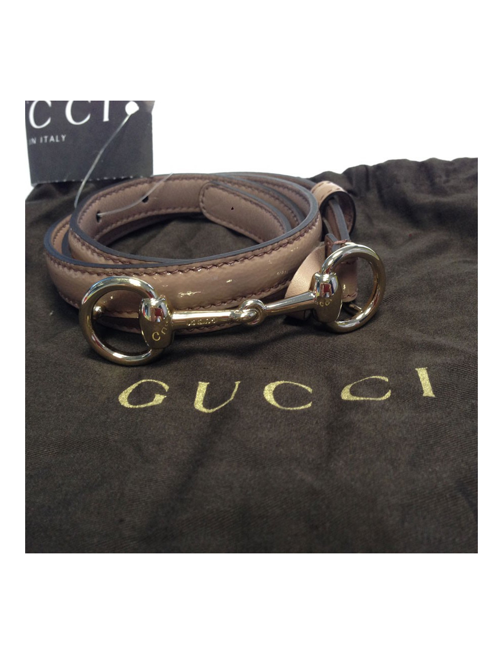 Ceinture GUCCI  boucle "mors"