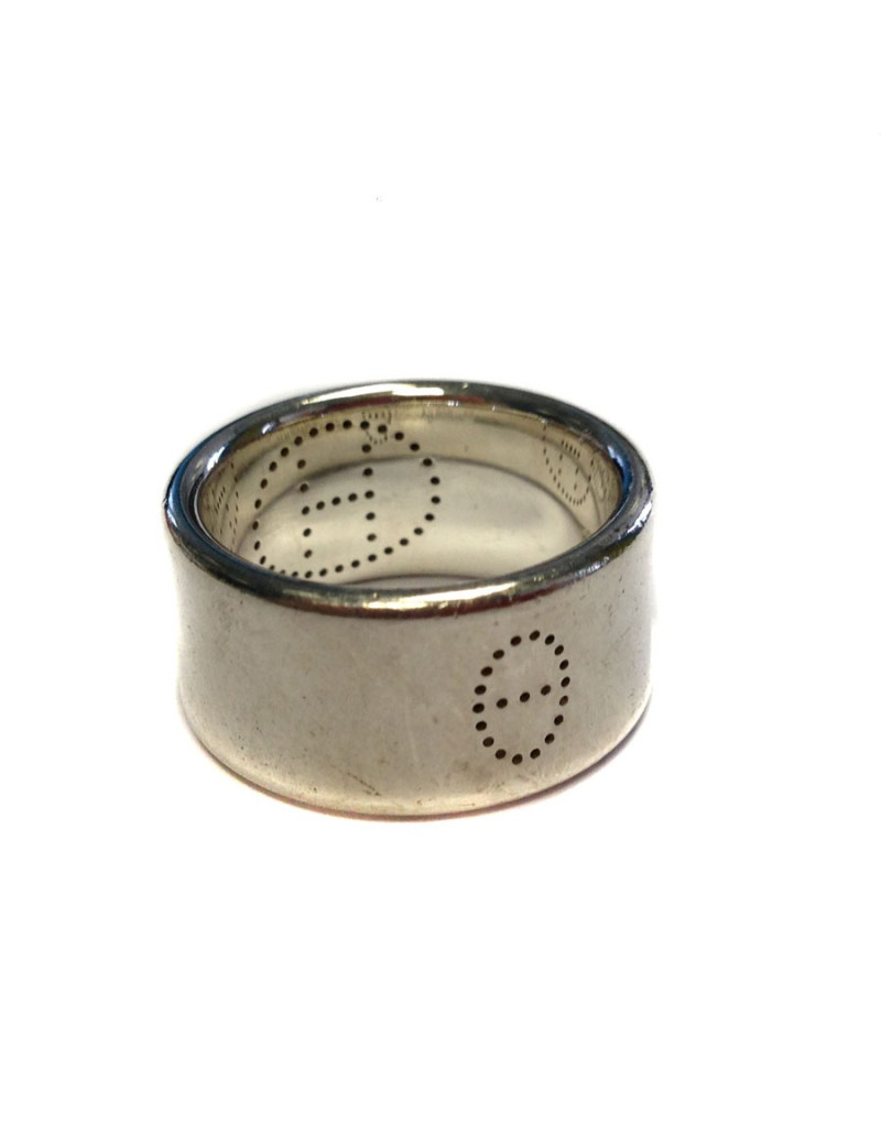 Bague HERMES en argent  taille 56