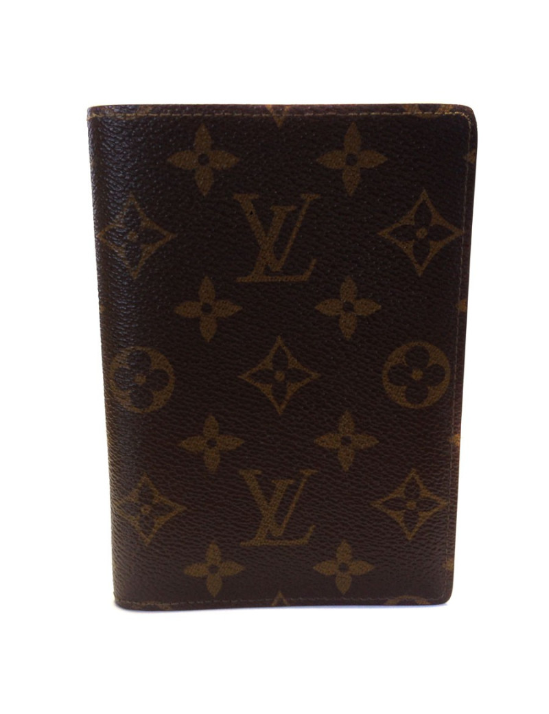Portefeuille LOUIS VUITTON grand format en toile enduite