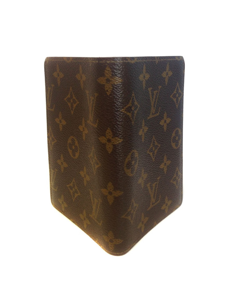 Portefeuille LOUIS VUITTON grand format en toile enduite