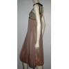 MARNI dress in beige and old Silk rose T40 it