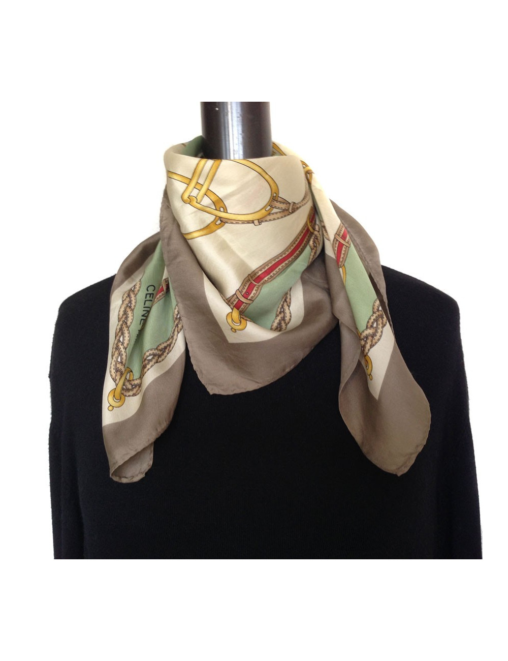 Silk vintage CELINE scarf