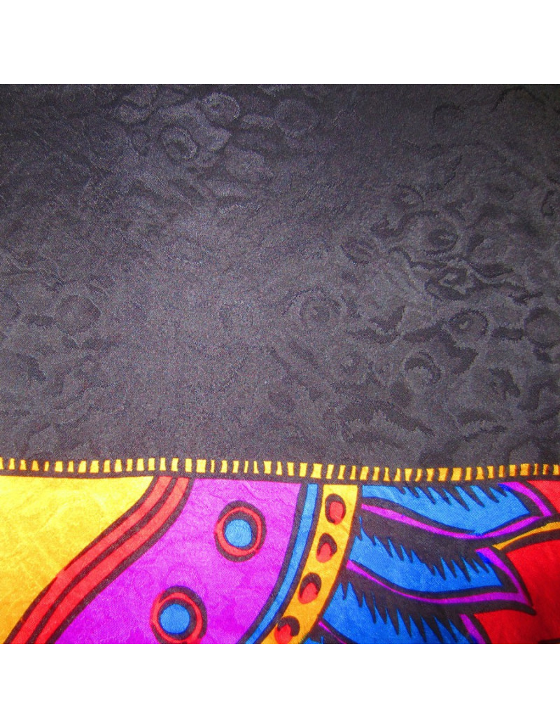 YVES SAINT LAURENT silk scarf