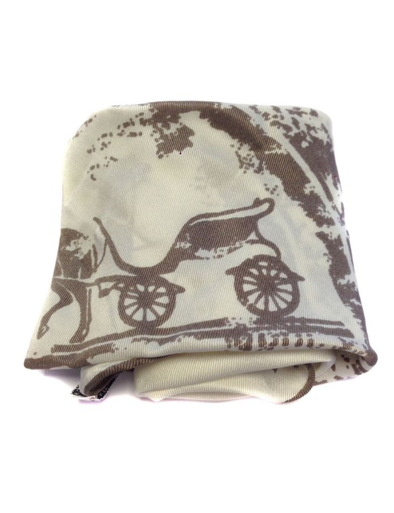 Foulard HERMES Losange "Voyage d'Hermes"