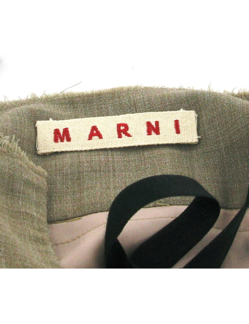 MARNI dress in beige and old Silk rose T40 it