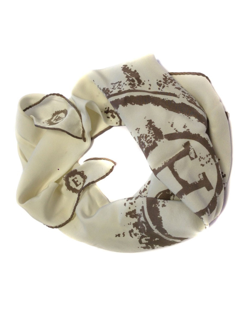 HERMES diamond Ex Libris "Journey of Hermes" scarf