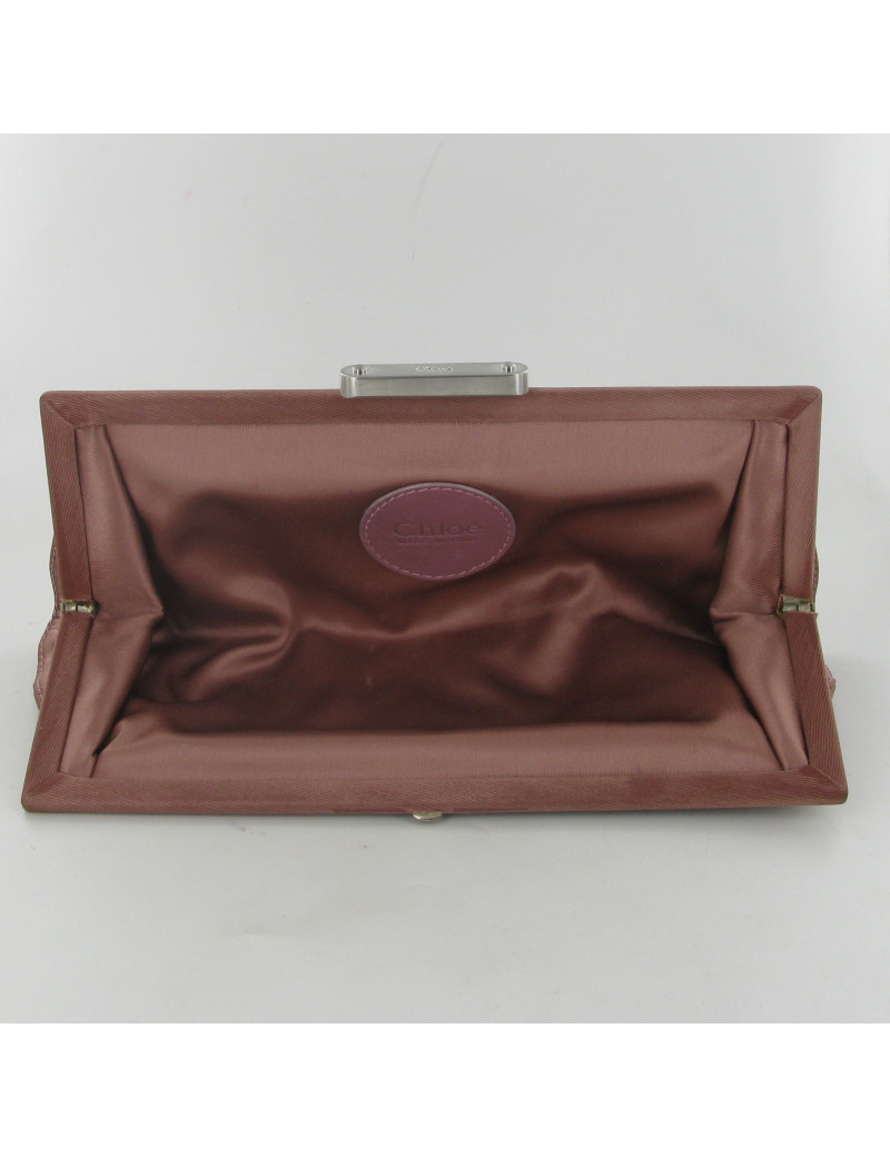 Pochette satin CHLOE