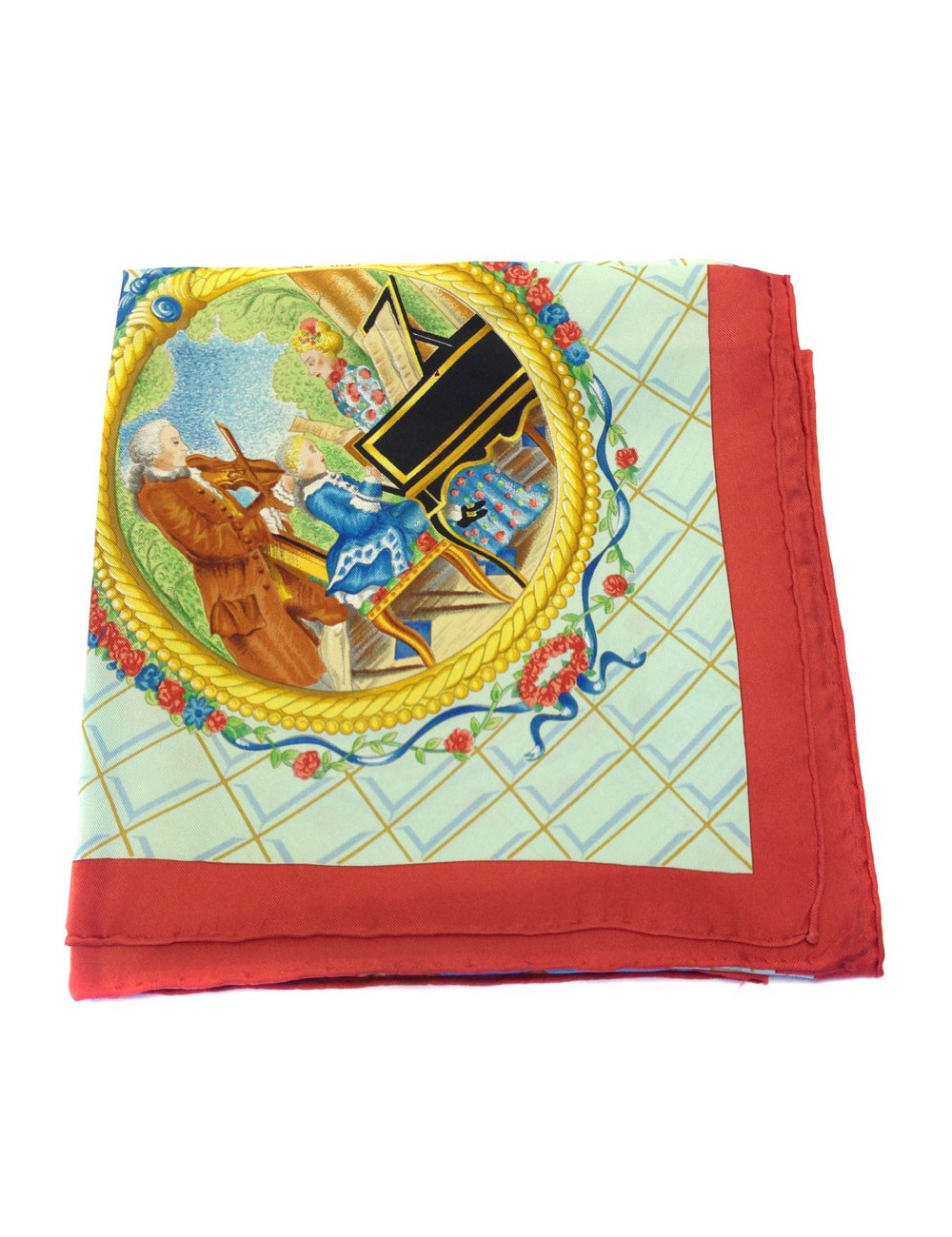 Hermès "Homage to Mozart" in silk