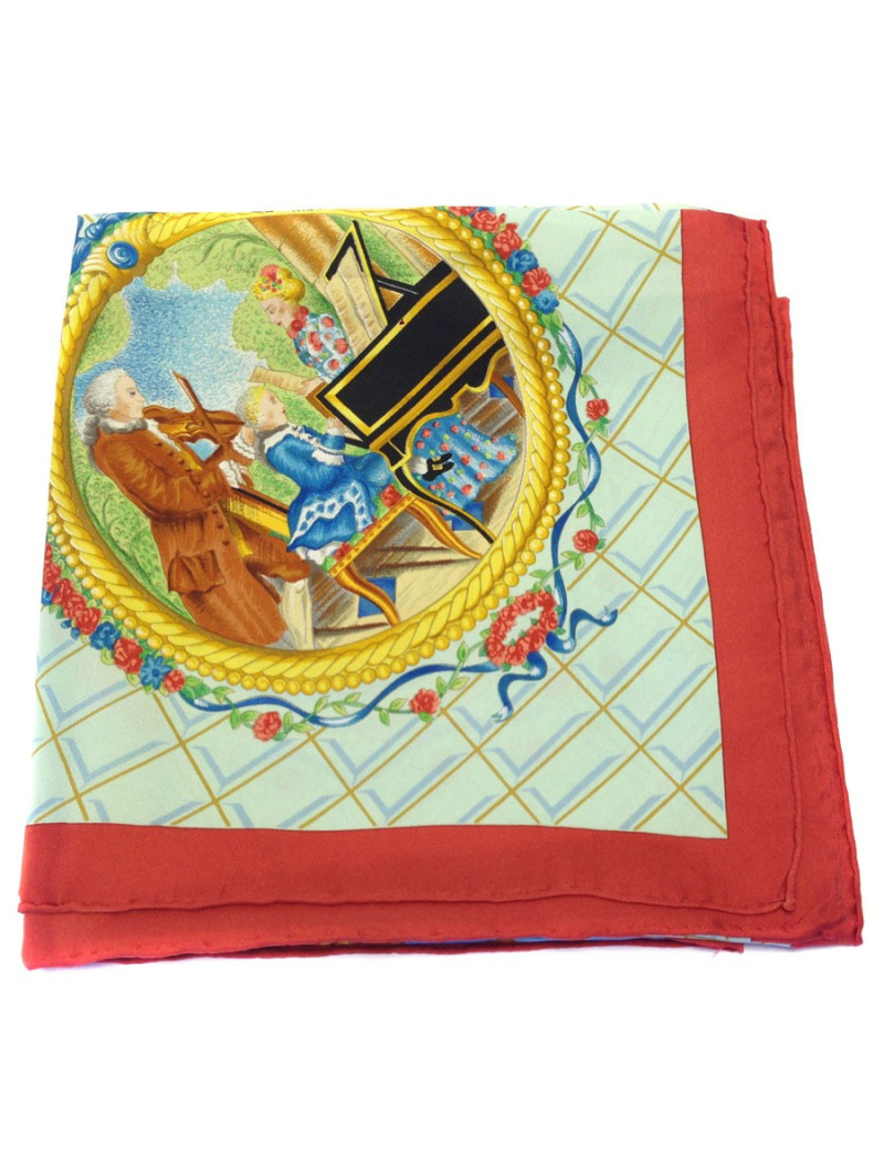 Hermès "Homage to Mozart" in silk