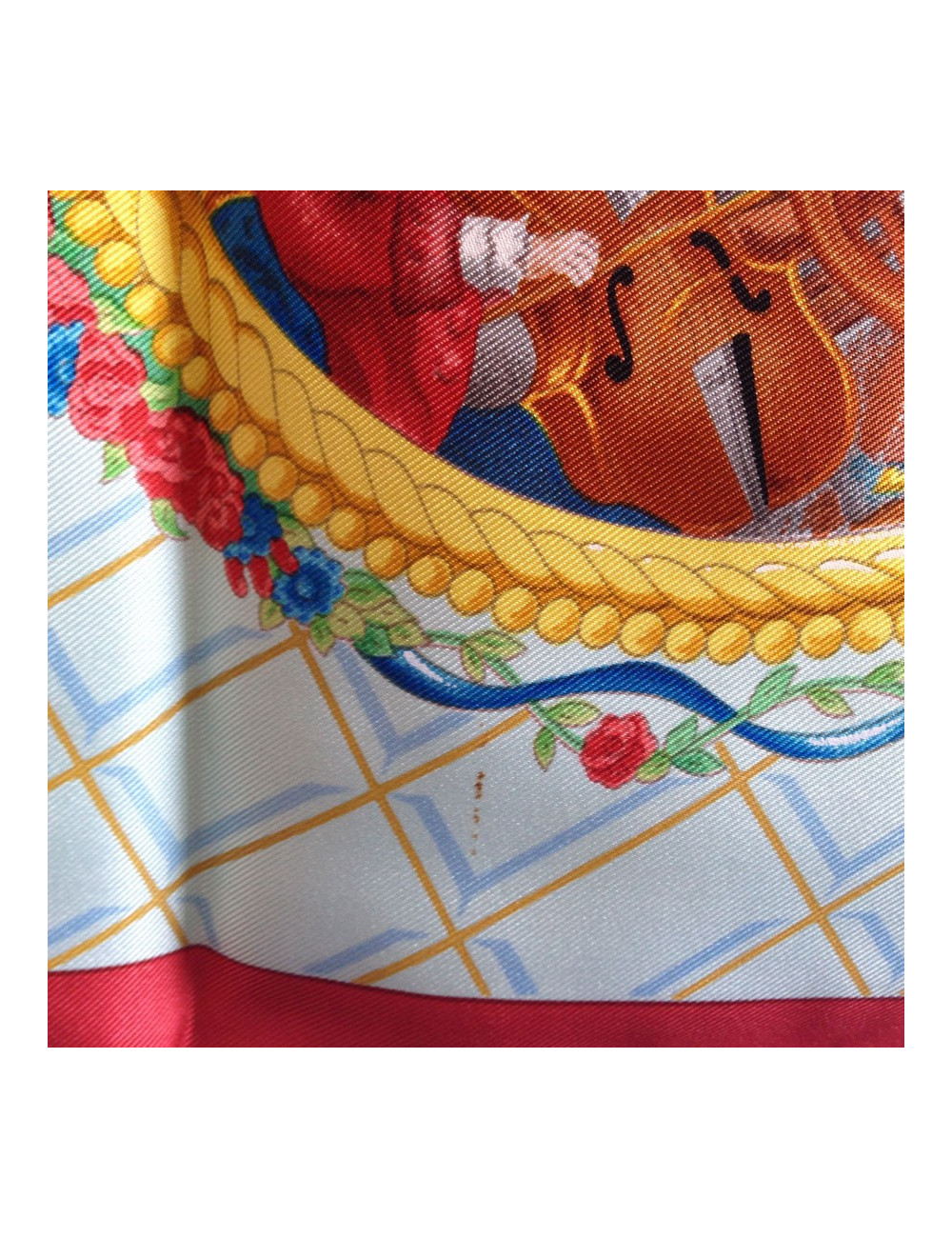 Hermès "Homage to Mozart" in silk