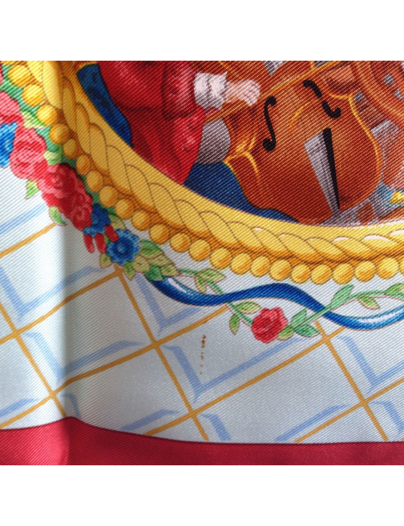 Hermès "Homage to Mozart" in silk