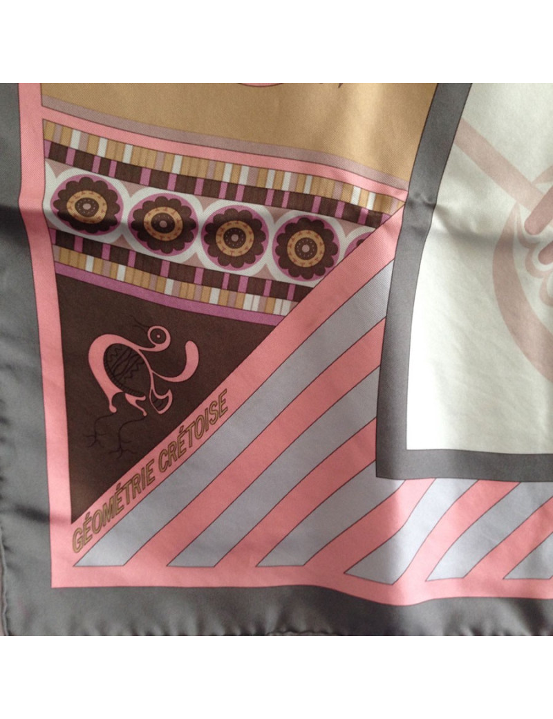 Carré HERMES  "Géométrie Crétoise" 