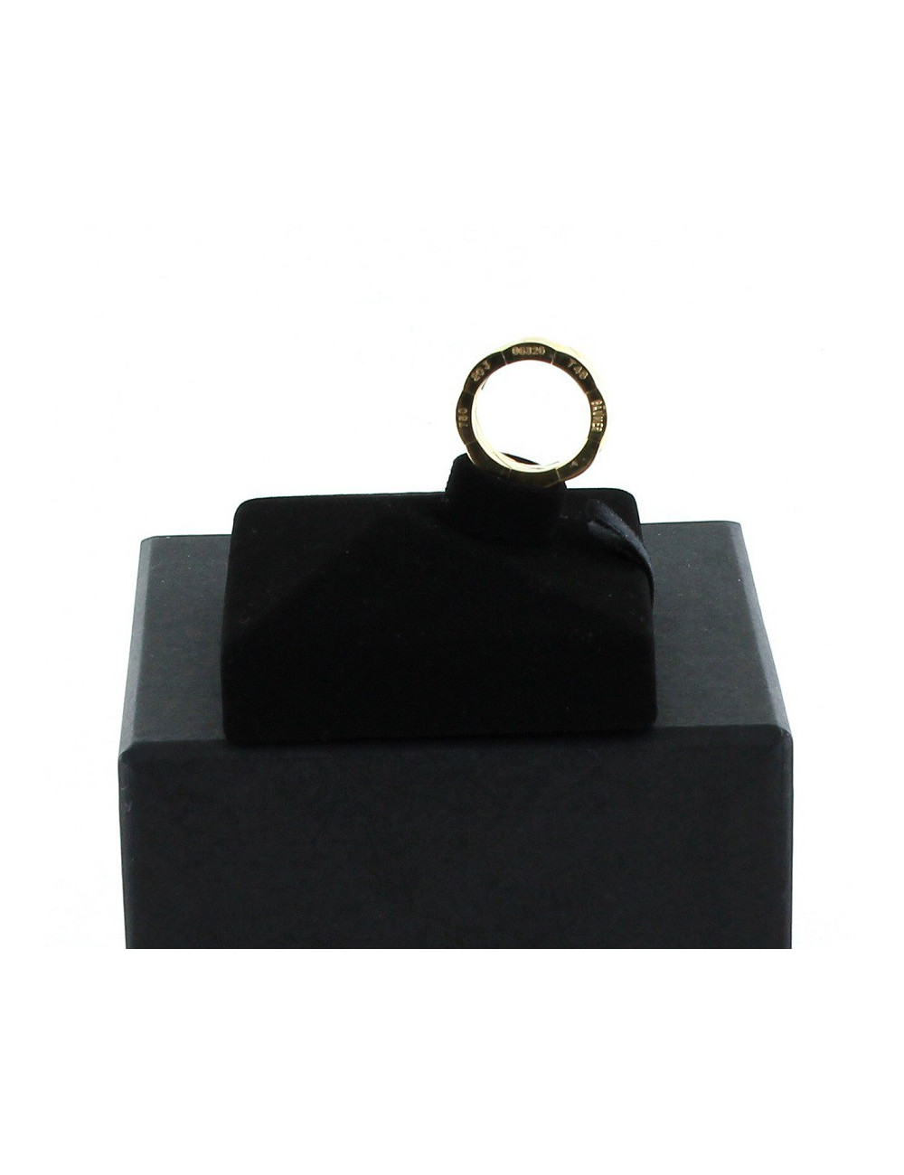 bague chanel matelassée en or jaune t49