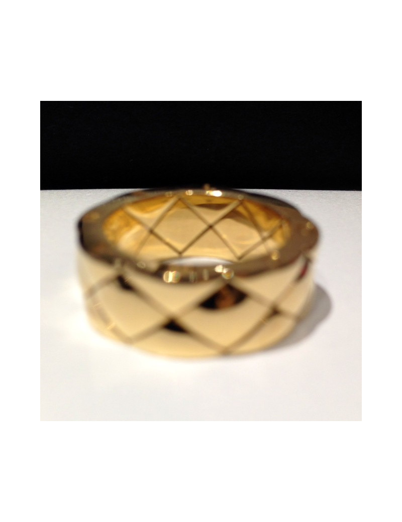 Ring Chanel quilted t49 yellow gold