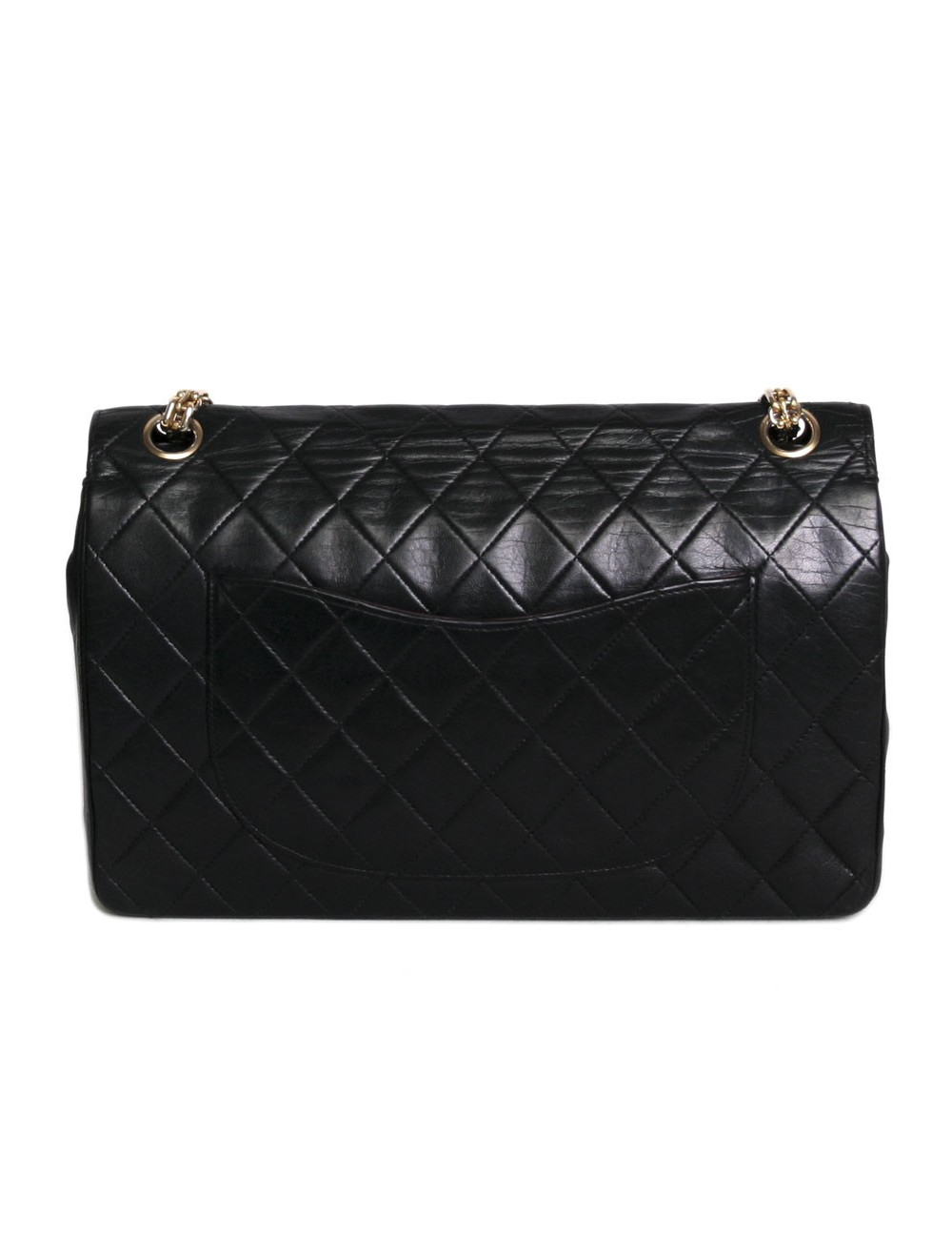 Bag timeless CHANEL quilted black Vintage