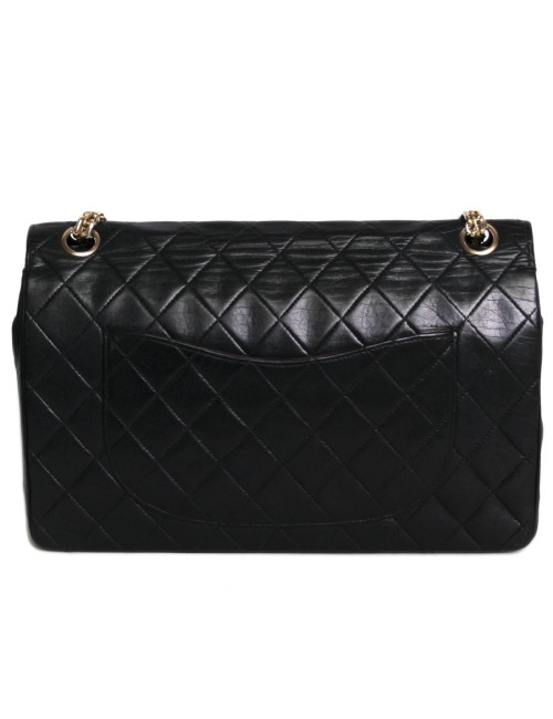 Bag timeless CHANEL quilted black Vintage