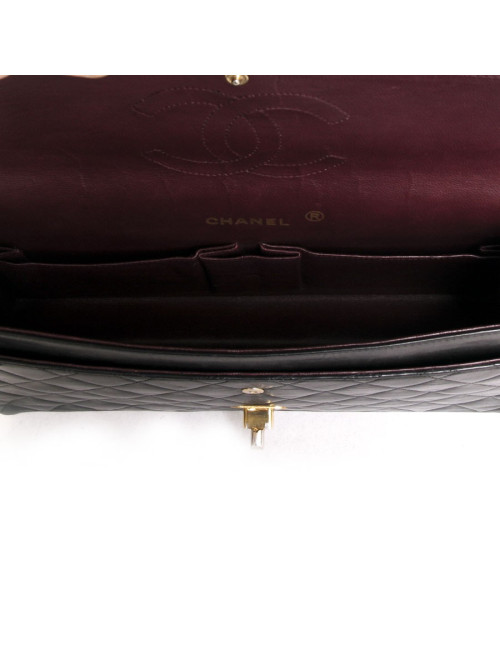 Bag timeless CHANEL quilted black Vintage