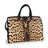 Bag "Y" SAINT LAURENT leather leopard way