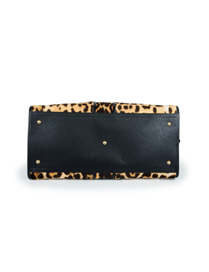 Bag "Y" SAINT LAURENT leather leopard way