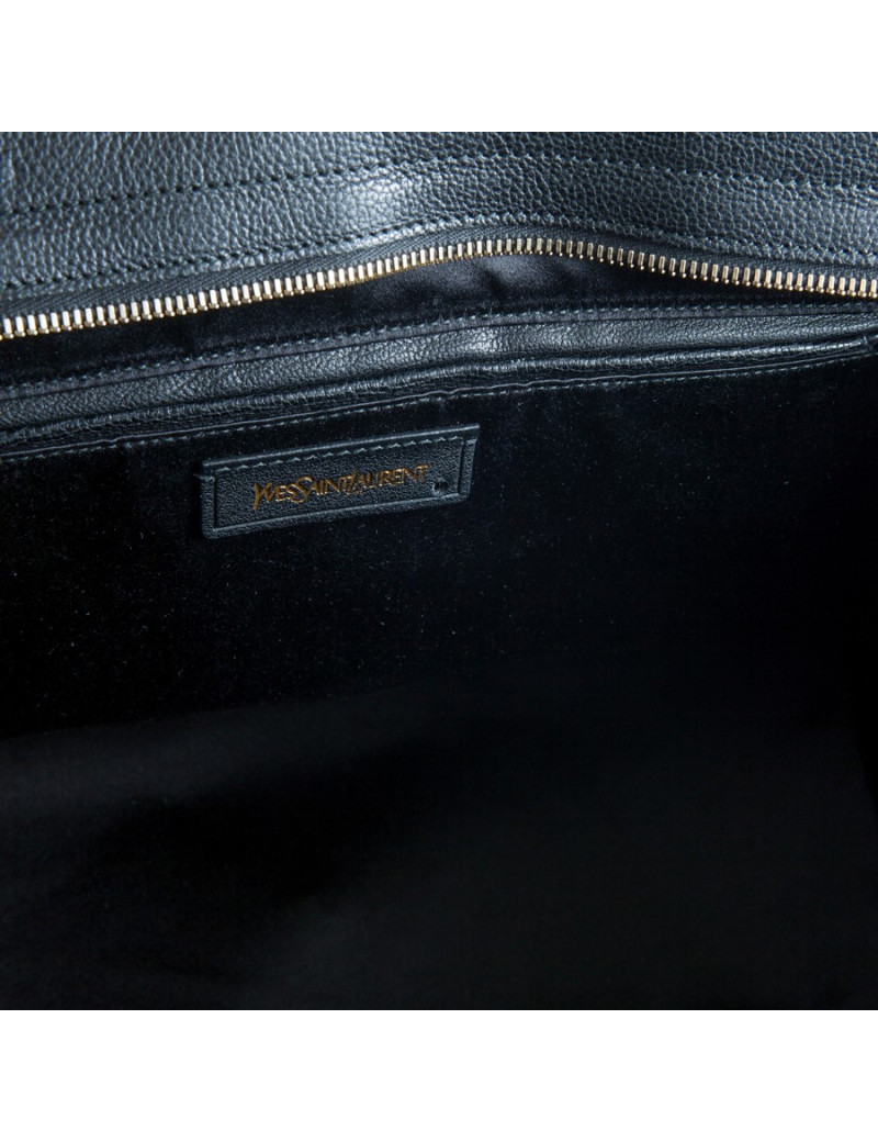 Sac " Y" SAINT LAURENT  façon léopard