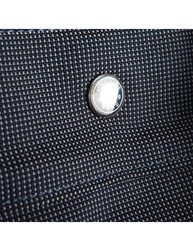 Sac weekender HERMES toile grise