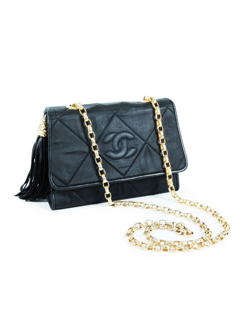 Sac du soir CHANEL en satin duchesse
