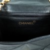 Evening bag in black Duchess satin CHANEL