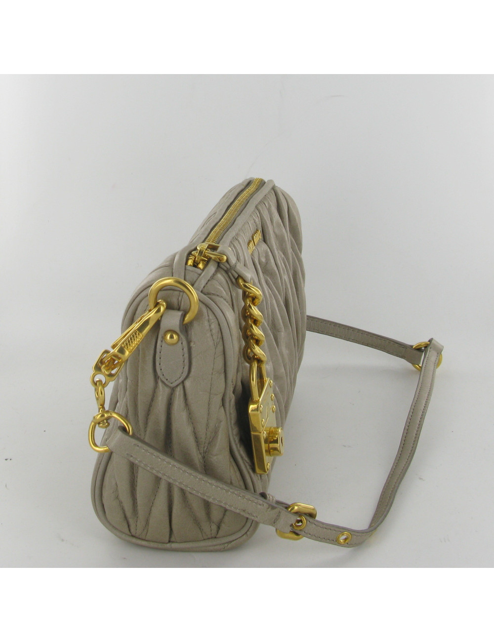 Sac cuir matelassé MIU MIU