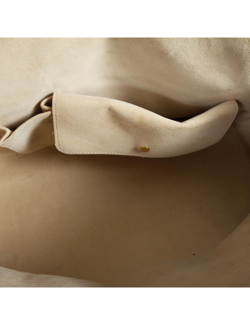 LOUIS VUITTON monogram Brown and beige leather canvas bag