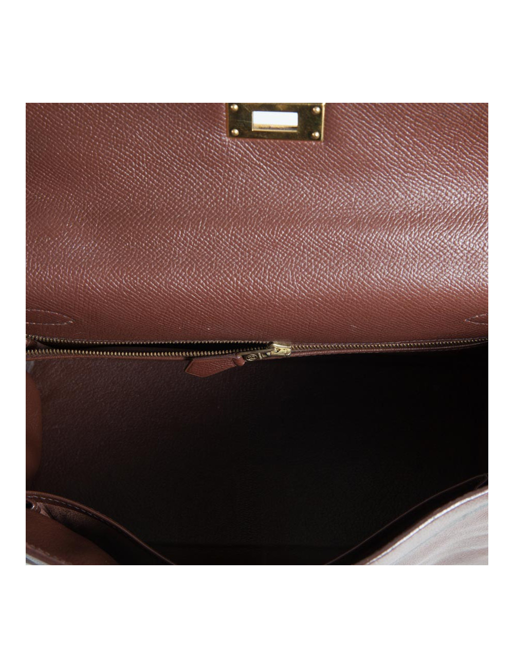 Sac 'Kelly 28' HERMES cuir epsom marron