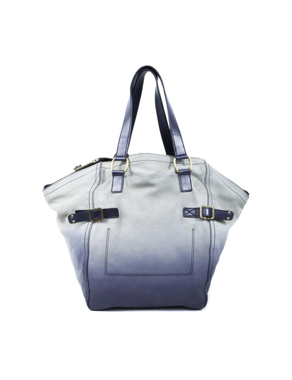 Sac 'downtown' Yves Saint Laurent cuir bicolore