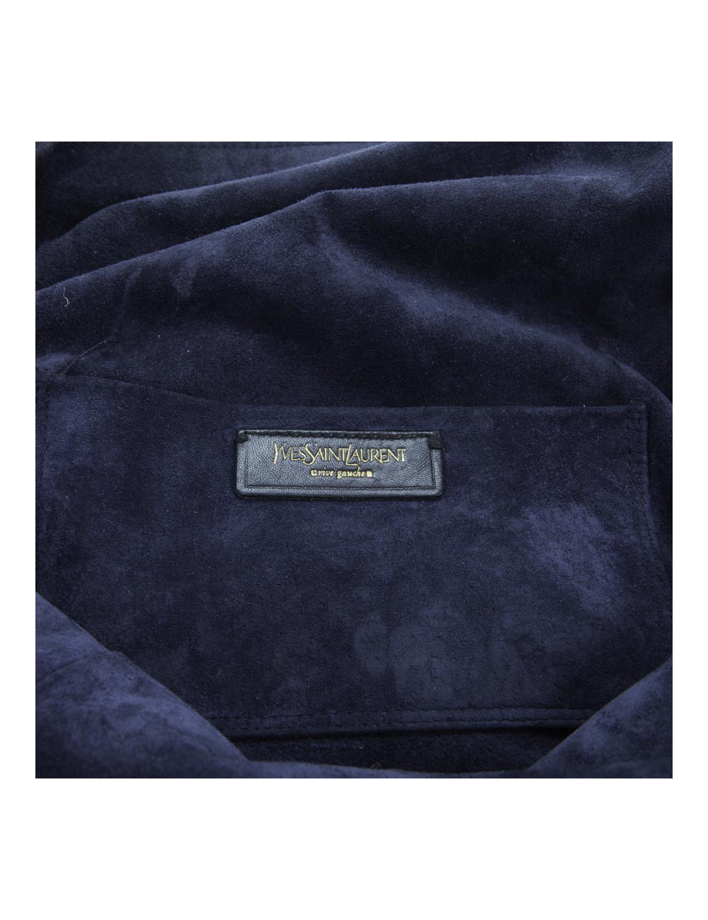 'Downtown' Yves Saint Laurent two-tone leather bag